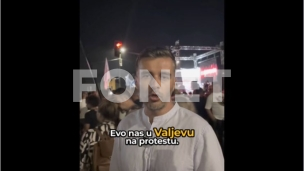 Najveći protest u Valjevu